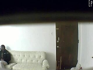 spy cam ebony hidden blowjob handjob cum mouth