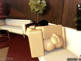 Sexy Elf Fucks Wild in Sauna Creampie Frenzy!