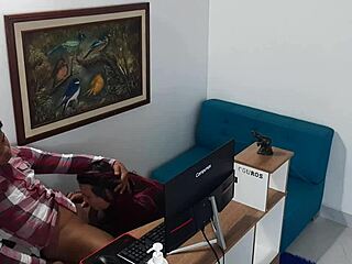 horny latina secretary begs boss to fuck her wet pussy