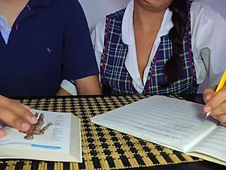 horny latina student creampies ass pussy doggystyle