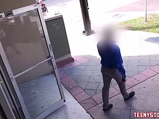 Kiarra Kai Petite Latina Shoplifter Banged by Big Cock After Fitting Room Masturbation