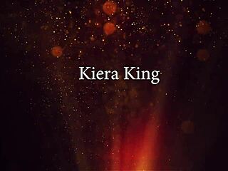 kiera king plugs ass and dildo fucks pussy outdoors