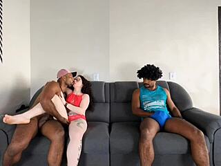 Wife Takes Bbc Creampie Anal In Front Of Husband