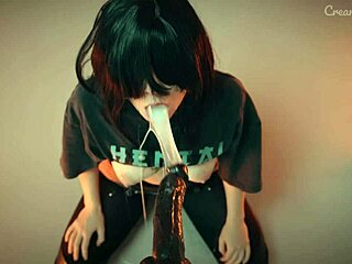 From Shy Bound Hikikomori To Dripping Cum-Covered Fuckmachine Slut Creampie!