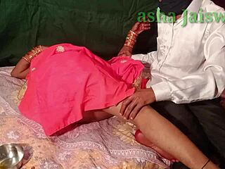 bhabhi floods ranch with intense hardcore pussy pounding on karva chauth
