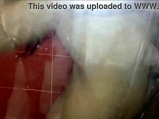 Under the Shower Natural Huge Nipple Latina Breasts