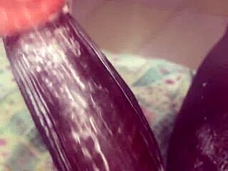 Huge black dick creams muscular guy's throat toy POV