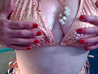 mr shackleford watches this curvy milf's wet bikini pussy cum hard today