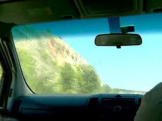 young woman enjoys outdoor forest adventure