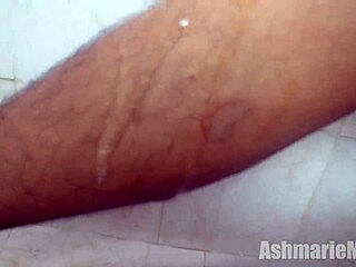 Why dont i shave this oiled hairy pussy putimoda shower?