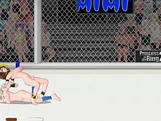 Princess ring 2 mimi vs lena catfight