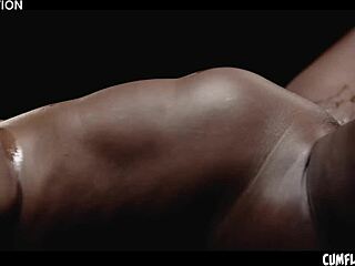 oh shit, zaawaadi's pussy bloated with extreme interracial cum loads!