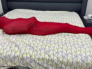 Bound Pantyhose Mummification Nylon Cocoon Stretching