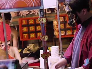 taiwanese beauty li nana's big tits jiggle in steamy fuck session