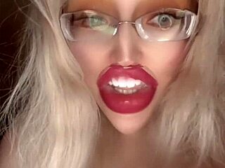 Goddess belly dancer blows to song beat