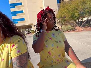 siren and somali rose pounded by clown doctor gibby